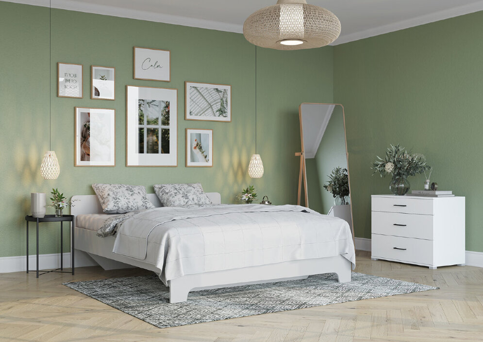 Модульная спальня Victor, белый 