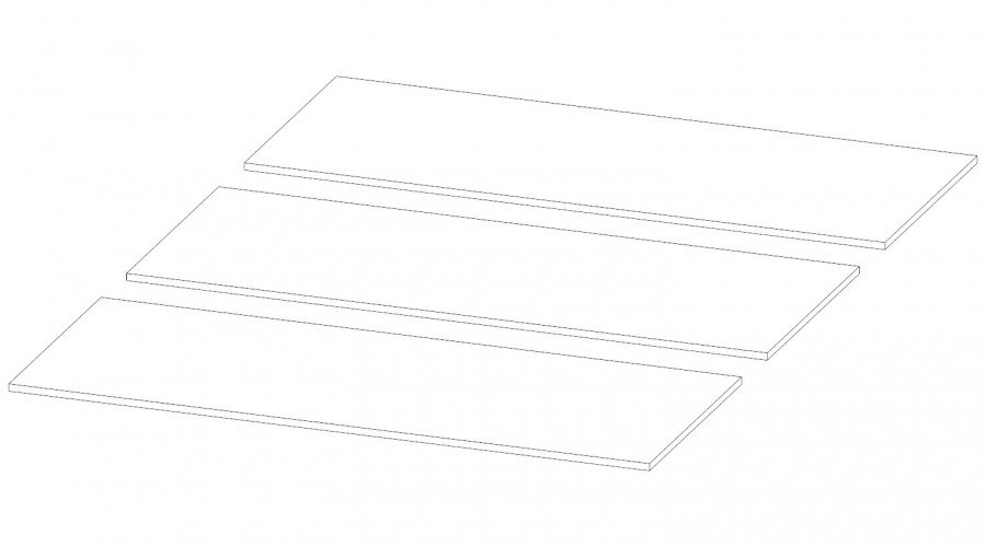 Кровать Бостон, Анкор светлый 