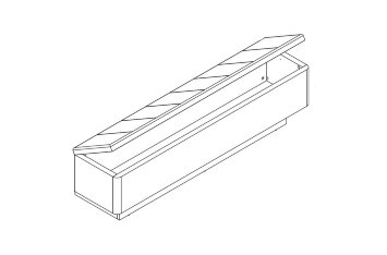 Скамья приставная 160 JAGGER