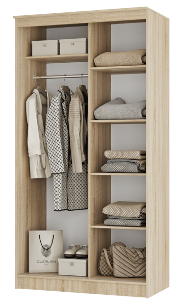 Шкаф-купе Сакура, сонома 