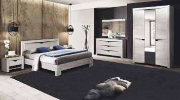 Модульная спальня Лючия, Бетон пайн