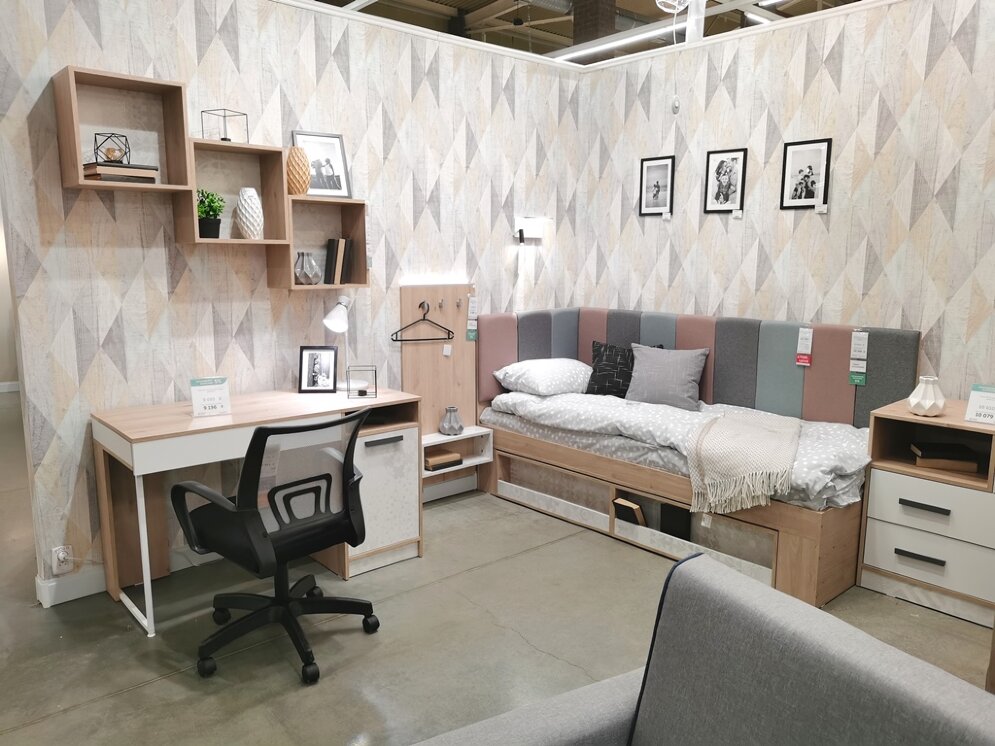 Кровать 0,8 с мягкими элементами 0,8 и 2,0 Алиса (мод.1.3) 