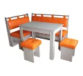 Кухонный уголок Аленка-25 (комплект со столом и табуретами)   