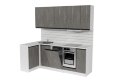 Кухонный гарнитур Ноктюрн прайм, 110х200 см 