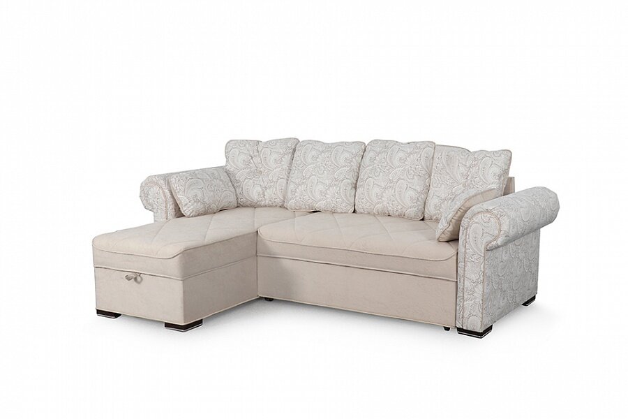 Диван угловой на пружинном блоке Цезарь, вариант 2 