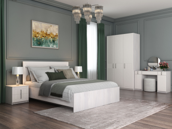 Тумба туалетного стола Андрэа, Анкор светлый/Крем