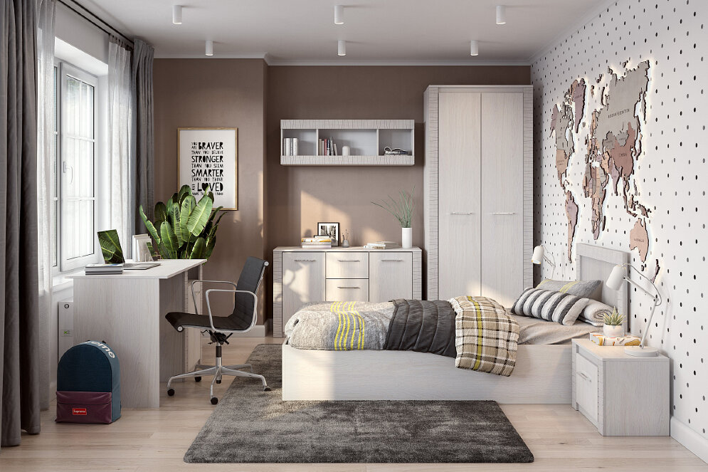 Письменный стол Гамма 20 (серия 4) 