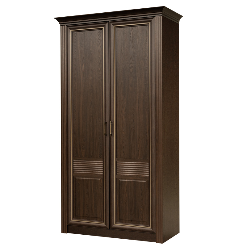 Шкаф 2-х дверный Орлеан, Ясень темный 