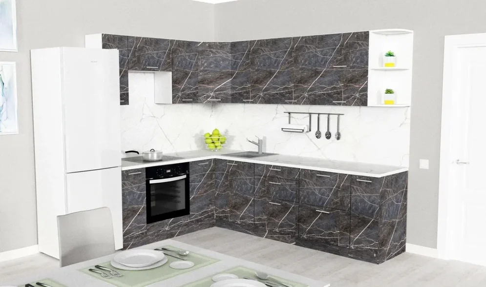 Шкаф навесной горизонтальный 2 двери 600 АТР 