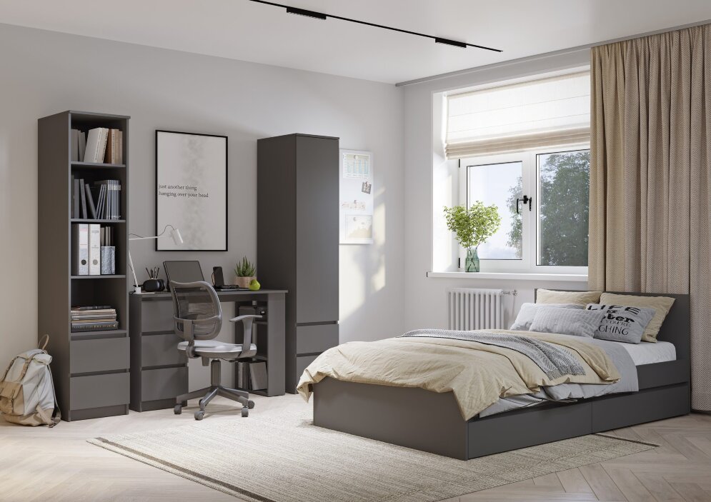 Модульная детская Симпл, Графит  