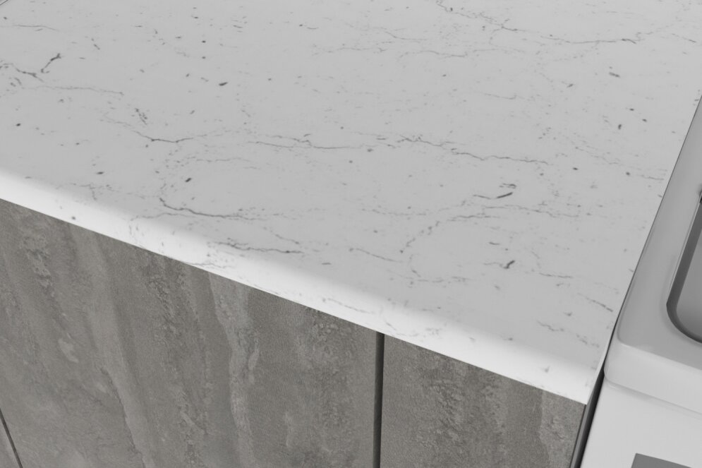 Кухонный гарнитур Ноктюрн мега прайм, 150х270 см 