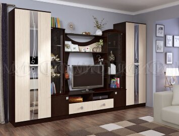 Гостиная Гамма-15, венге