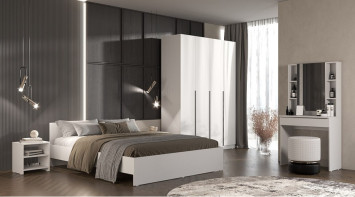 Шкаф 3-х створчатый Элегант, Белый