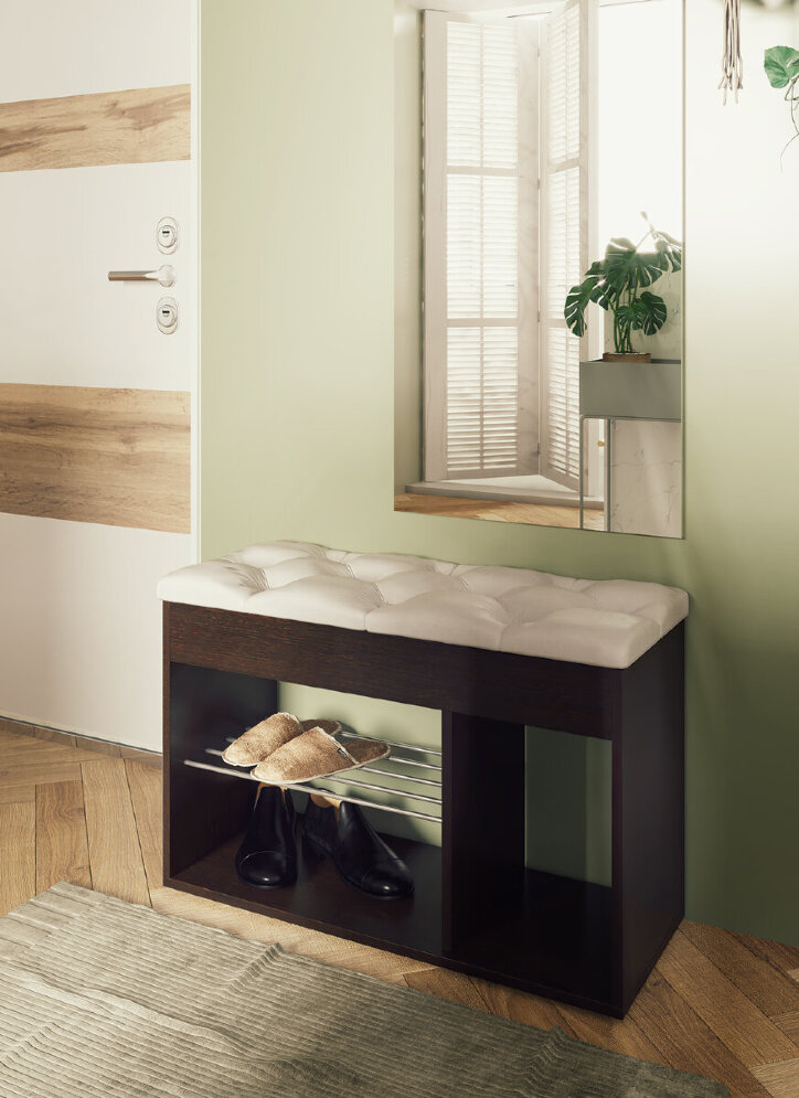 Тумба для обуви Вита, венге 