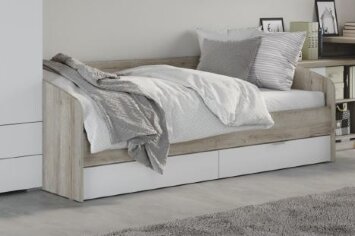 Кровать КР-3001 с 2 ящиками ЯЩ-3001 Анима