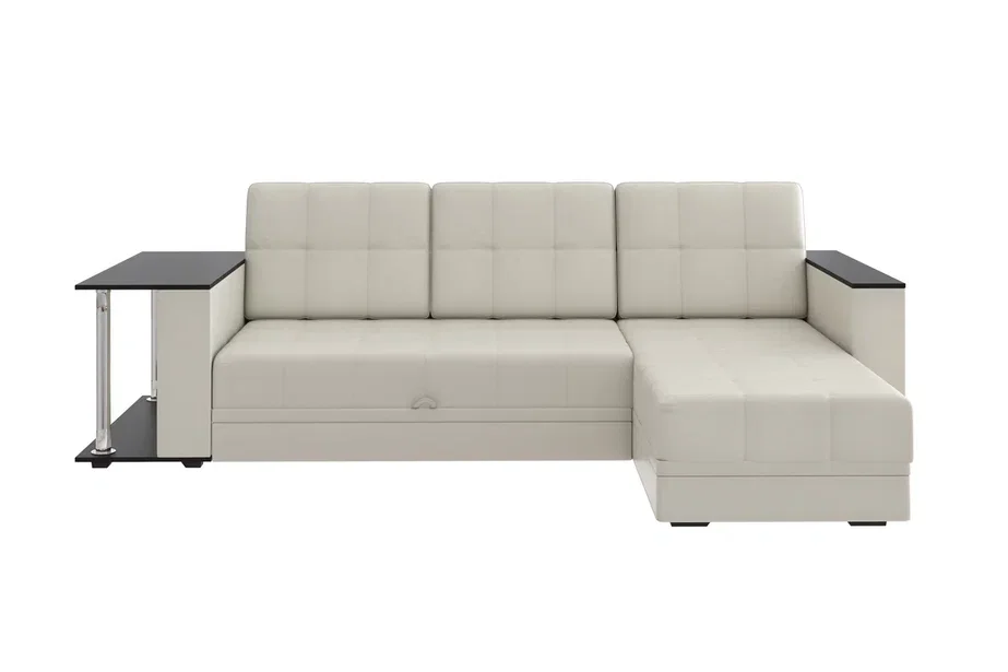 Диван угловой Атлант со столиком (кожзам)  