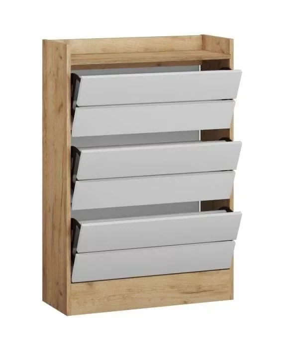 Обувница Ямайка ЯПТ-2, крафт золотой / белый  