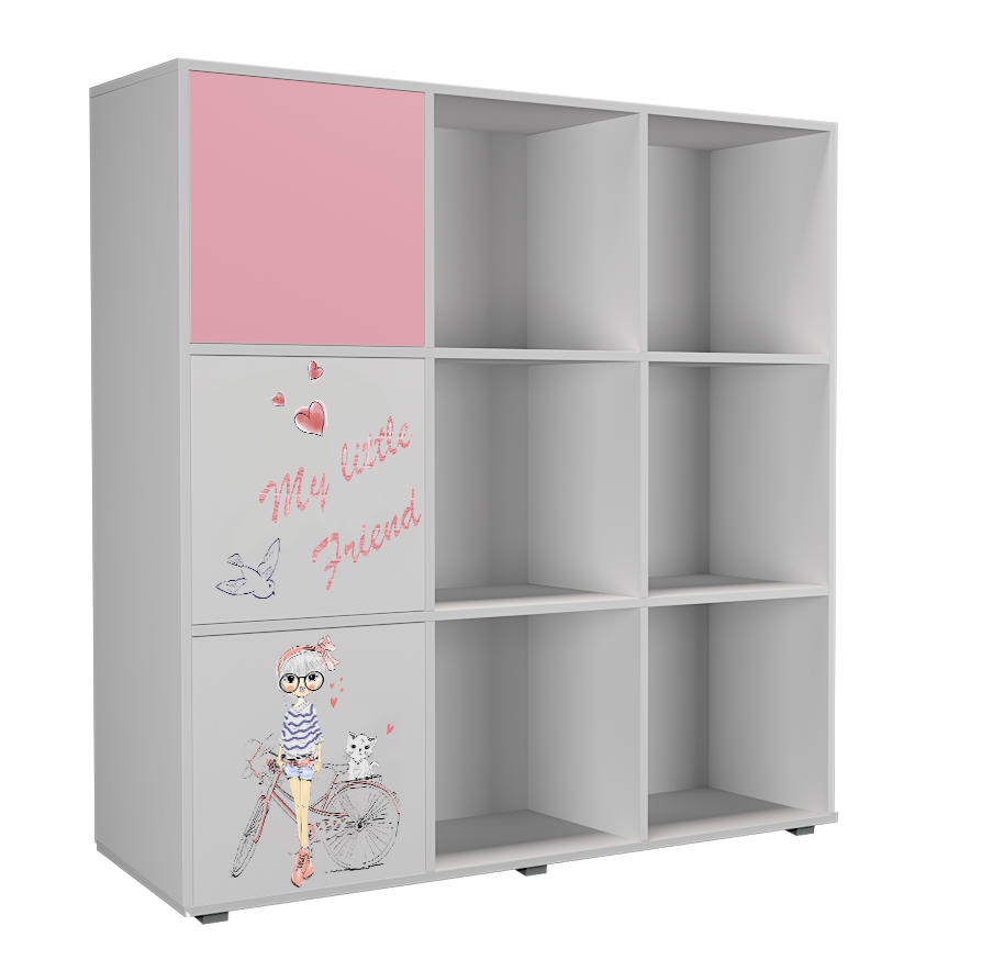 Стеллаж 9 ДМ Аннет 