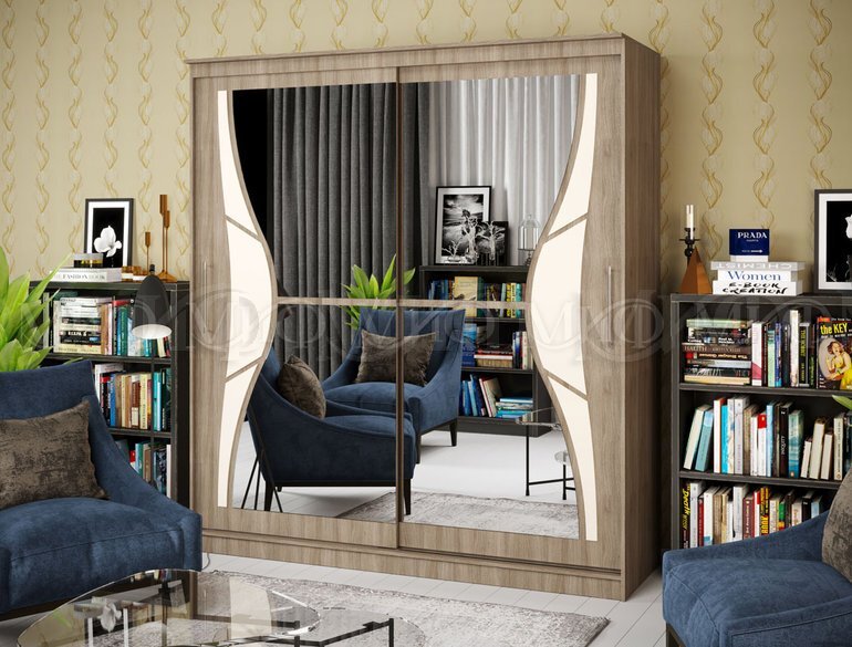 Шкаф-купе 1,7 Элегант 1 