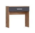 Туалетный стол Мартина, графит/дуб крафт  