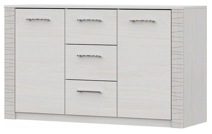 Комод 3 ящика двухстворчатый Гамма 20 (серия 4) 