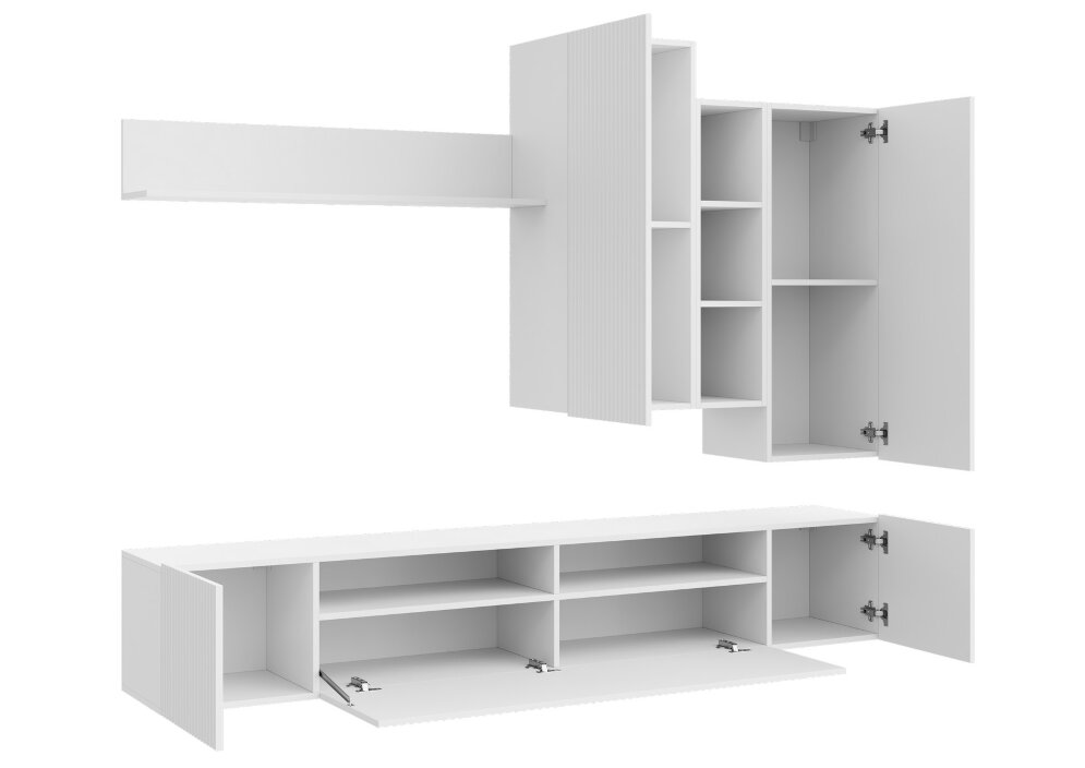 Стенка Сканди, белый 