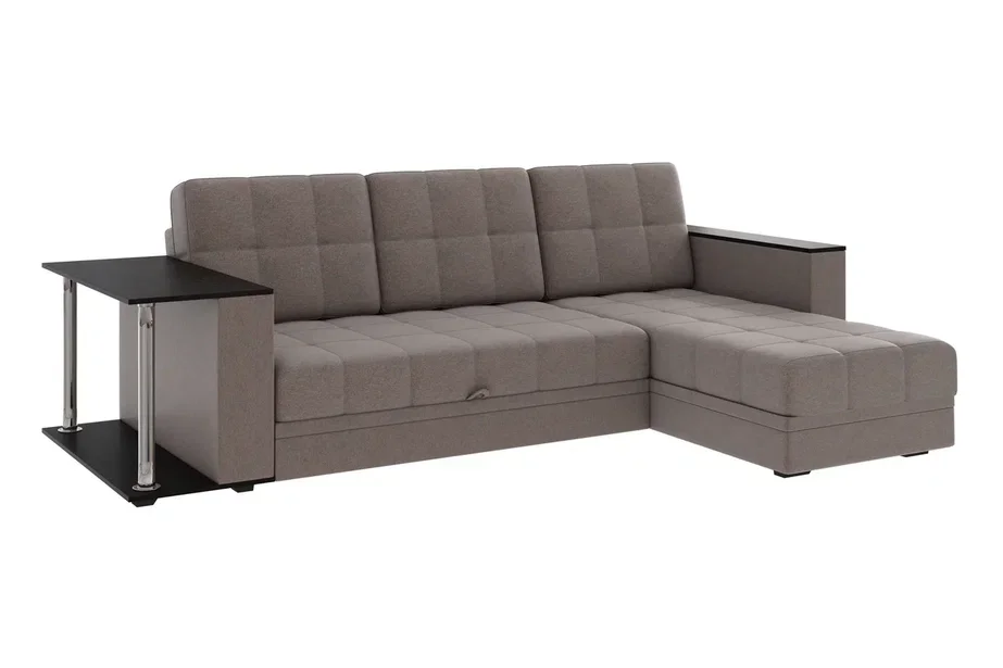 Диван угловой со столиком Атлант (рогожка)  