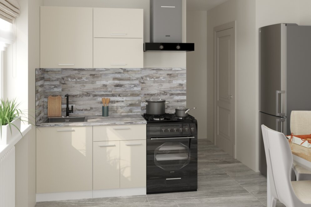 Кухонный гарнитур Дюна лайт, 120 см 