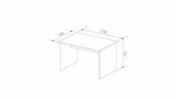 Стол-приставка Юниор-7 (Прованс)