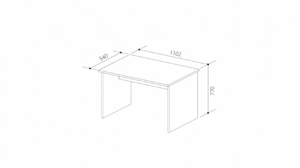 Стол-приставка Юниор-7 (Прованс) 
