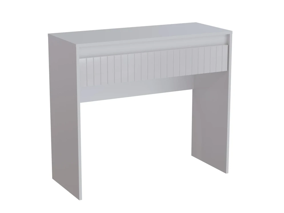 Стол туалетный Ливерпуль, белый/белый глянец 