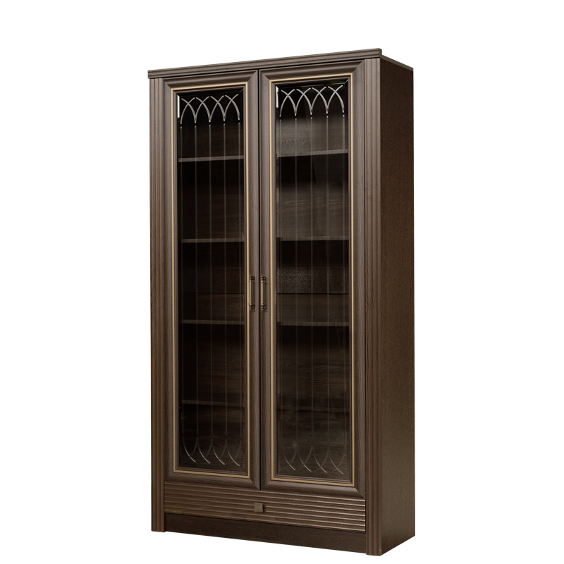 Шкаф для книг Орлеан, Ясень темный 