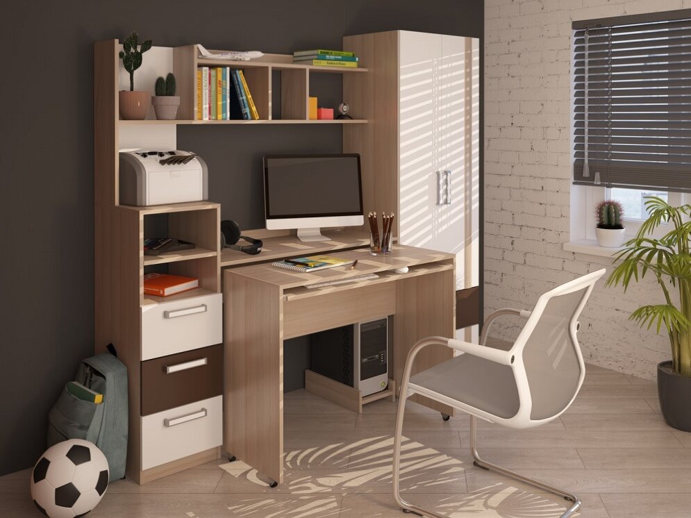 Стол трансформер Walker (Волкер) (выдвижной стол) 