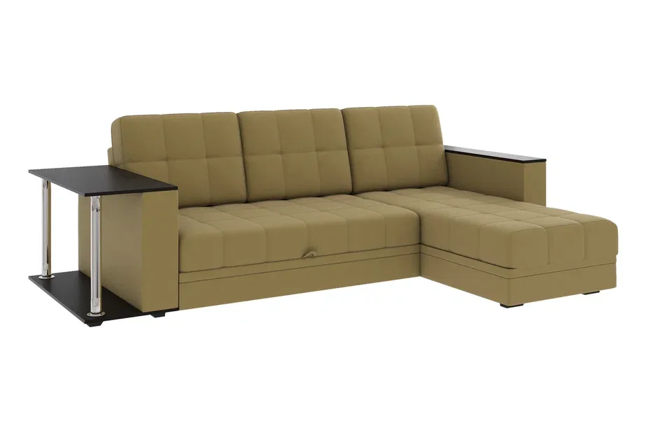 Диван угловой со столиком Атлант (велюр)  