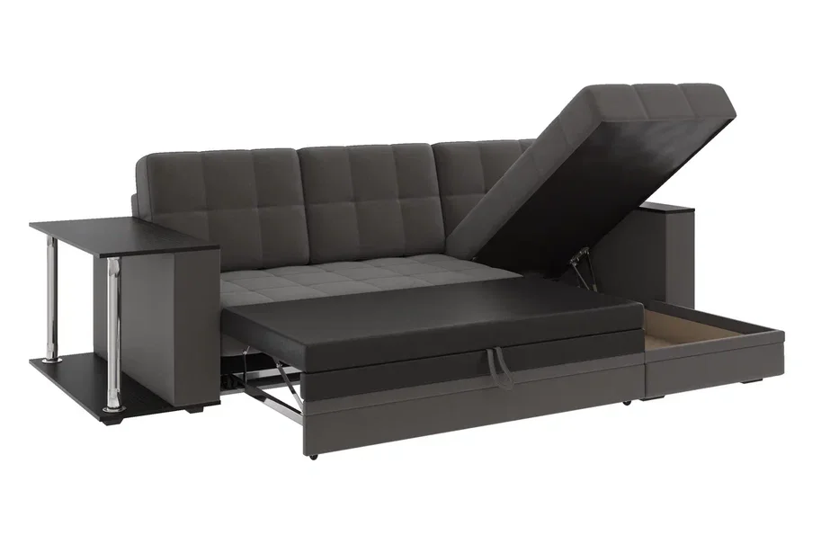 Диван угловой со столиком Атлант (велюр)  