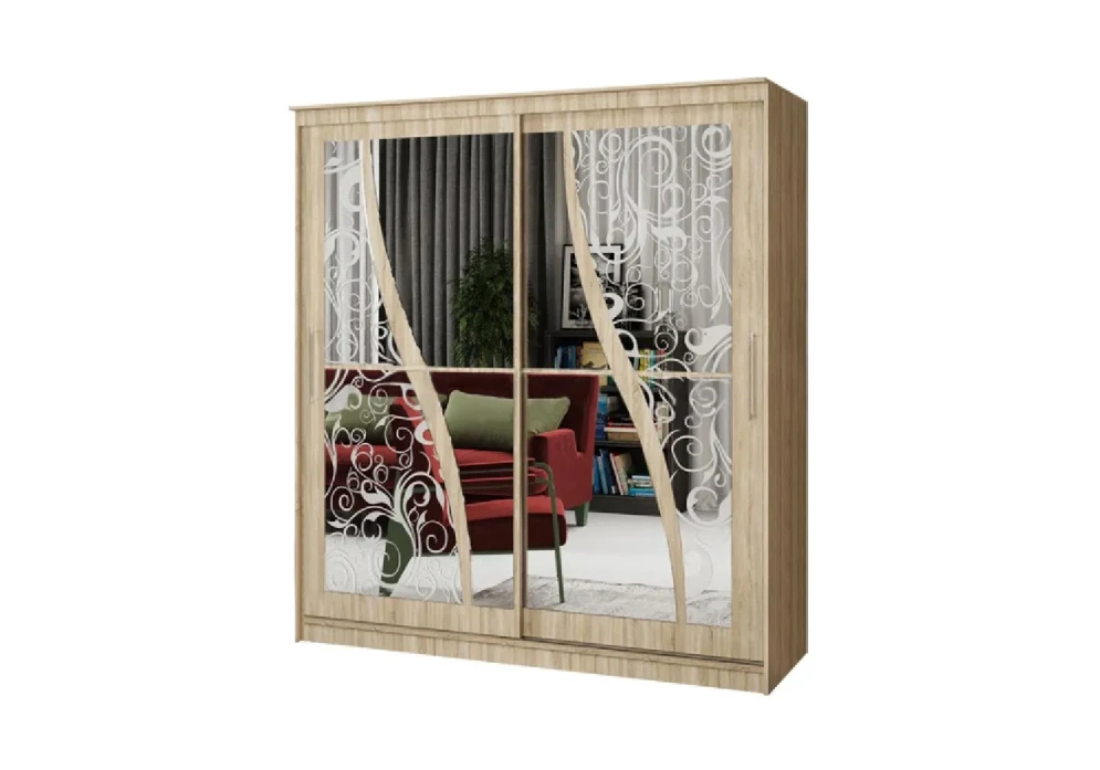 Шкаф-купе 1,5 Элегант  2 