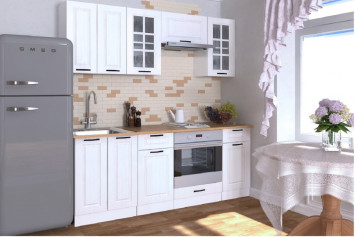 Кухонный гарнитур Белый Вегас, 2000 мм (арт. 1)