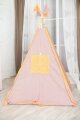 Детский вигвам игровой, розовый горох 