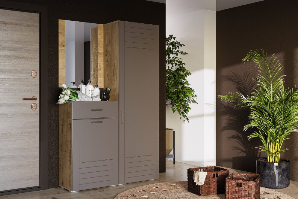 Тумба для обуви Livorno НМ 040.65, графит 