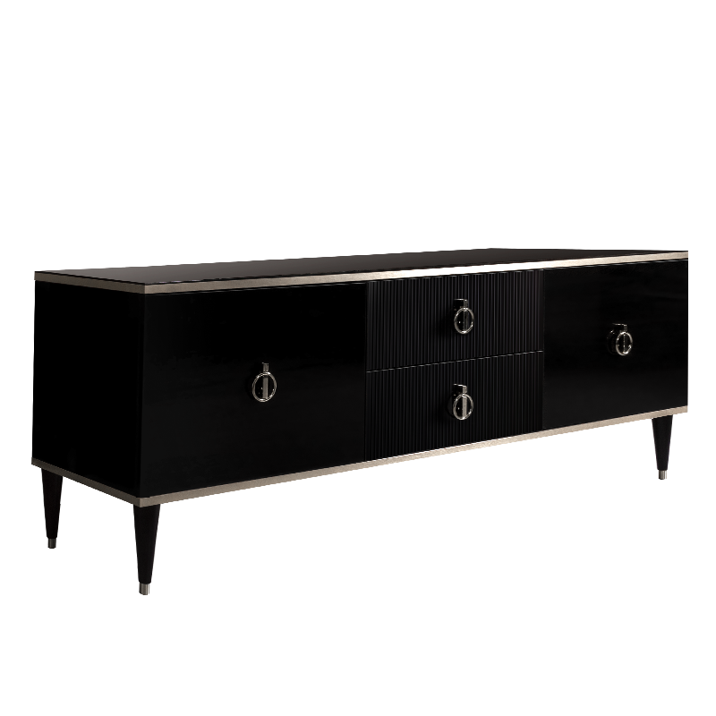 Тумба для телеаппаратуры РМТ-3(s) (2 двери и 2 фасада) Rimini Solo 