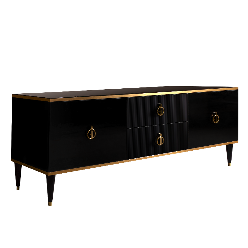 Тумба для телеаппаратуры РМТ-3(s) (2 двери и 2 фасада) Rimini Solo 