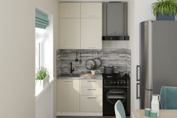 Кухонный гарнитур Дюна мини, 100 см