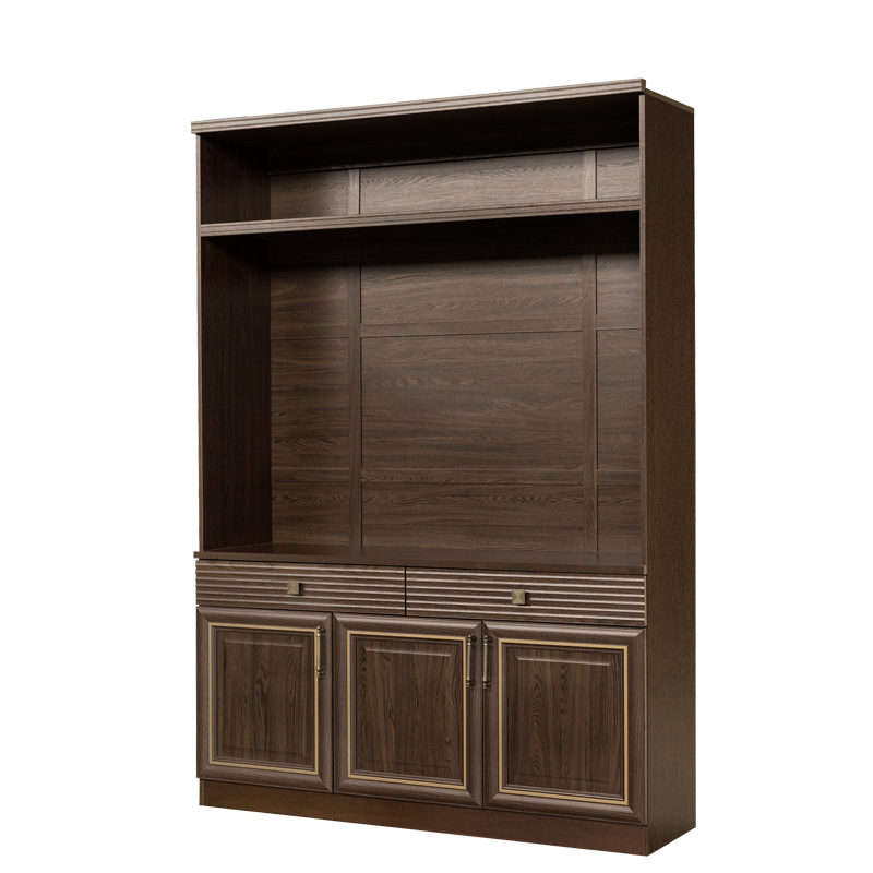 Шкаф под ТВ Орлеан, Ясень темный 