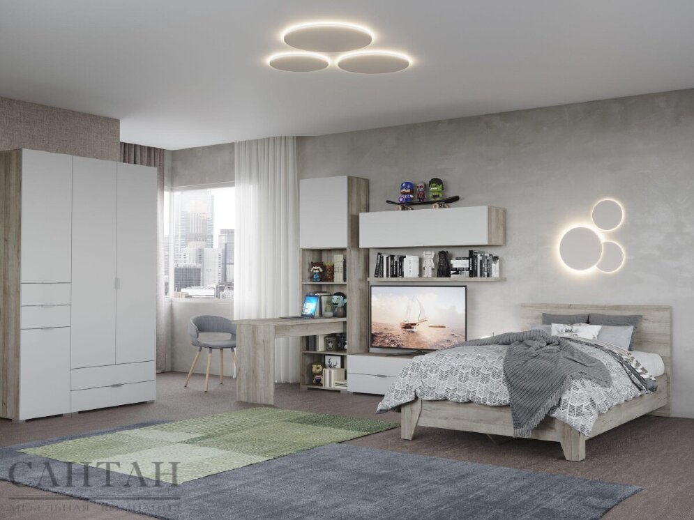 Полка навесная короткая ПЛ-2001 Анима  