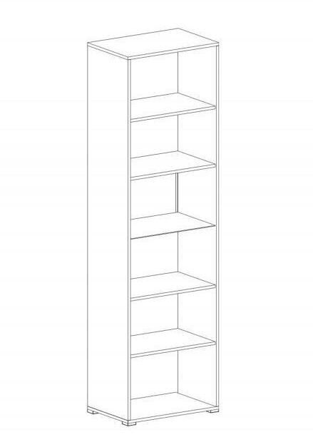 Шкаф-витрина Ницца 1 дверь 