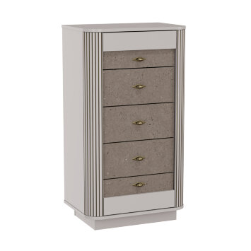 Комод 5 ящиков Фантазия, Кашемир патина