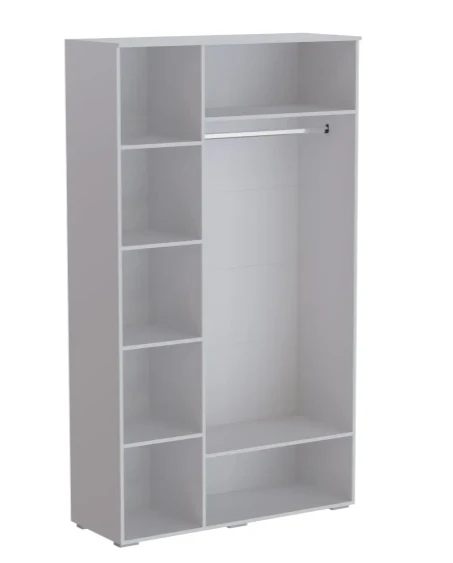 Шкаф трехстворчатый Ливерпуль, белый /белый глянец 