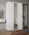 Шкаф трехстворчатый Ливерпуль, белый /белый глянец 