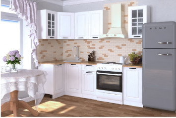 Кухонный гарнитур Белый Вегас, 1000х1800 мм (арт.11)