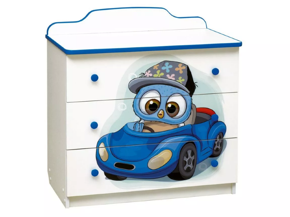 Комод №2 с фотопечатью Совята 